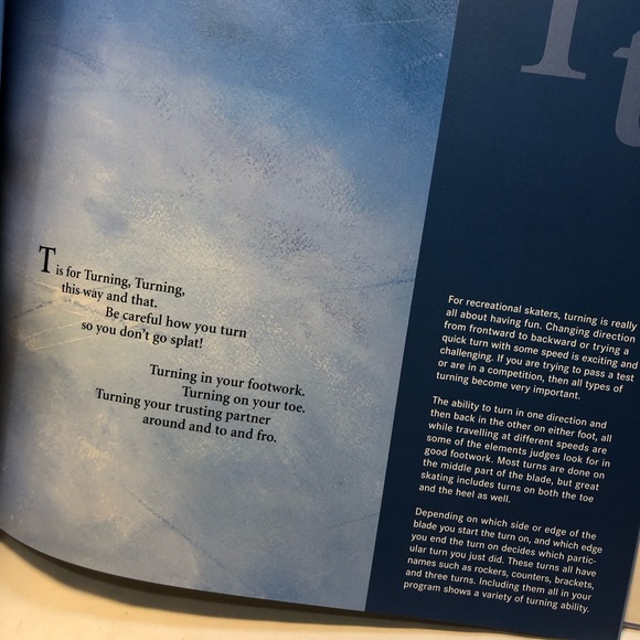 A is for Axel: An Ice Skating Alphabet by Browning, Kurt Beautiful Hardcover - Picture 5 of 14